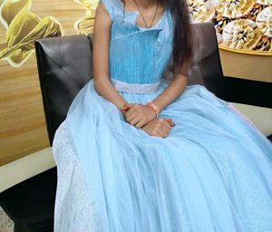 Stunning Blue Ethnic Gown