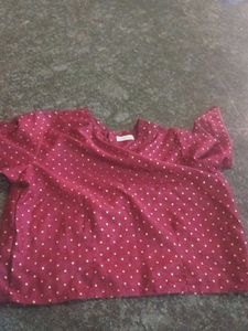 Polka Dot Marron CropTop