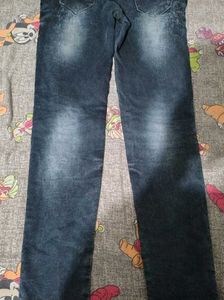 Cute Cat Patch Jeans