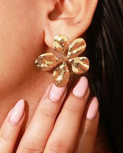 Blossom 18K Gold Plated Anti Tarnish Earrings