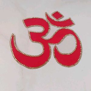 Red Om Wall Decor