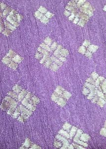 Elegant Purple Embroidered Dupatta