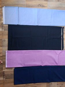 Lot of 4 Plain Fabric Rolls