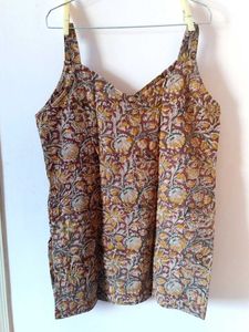 Beautiful floral short kurti