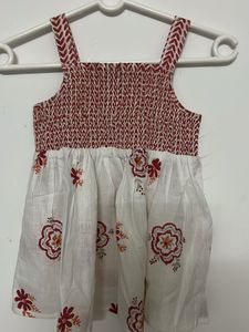 Boho Smocked Floral Top