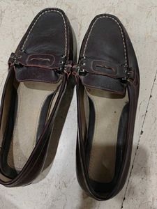 Classic Brown Leather Loafers