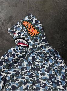 BAPE Shark Camo Zip Hoodie