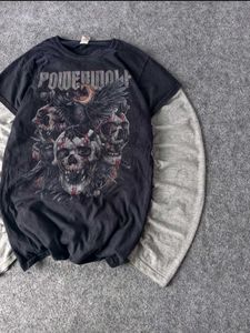 Powerwolf Skull Graphic T-Shirt