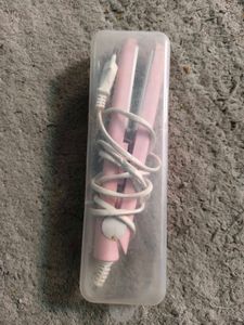 Pink Mini Hair Straightener with Case