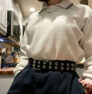y2k Double Prong Belt