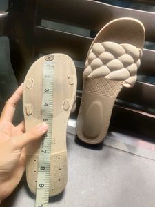 Light Chikoo Color Footwear👠👡