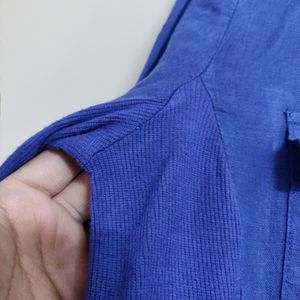 100% Linen Blouse Top From INC