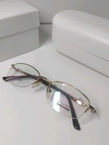 Stylish Gold-Rimmed Eyeglasses