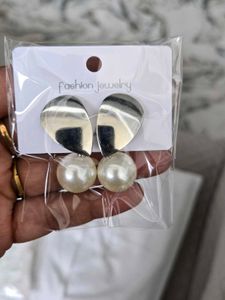 Elegant Pearl Drop Earrings