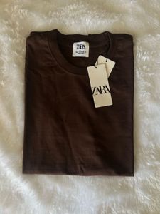 Zara Brown T-Shirt