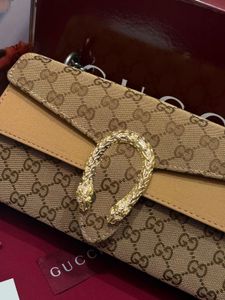 GUCCI Dionysus GG Supreme Shoulder Bag