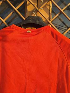 2Go Men's Sporty Orange T-Shirt