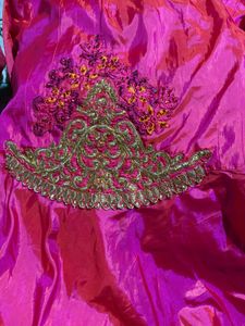 Party Wear Gown and Skert an