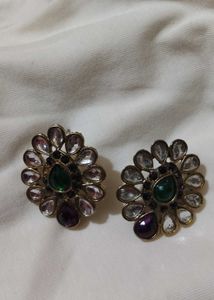 Elegant Kundan Necklace Set