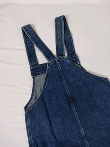 Y2k Denim Dungree Dress