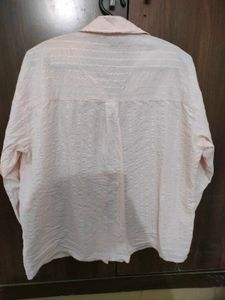 Elegant Pink Striped Shirt