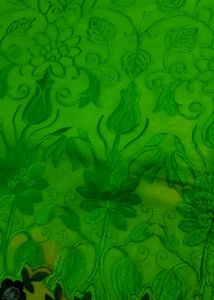 Vibrant Embroidered Saree