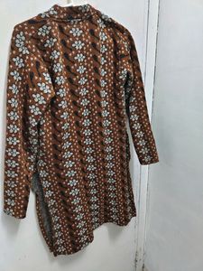 Brown Woolen Kurti