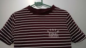 striped T-shirt