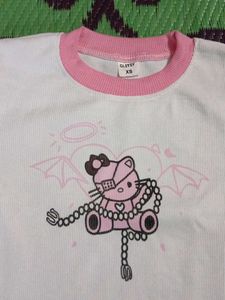 Cute Hello Kitty Graphic Tee