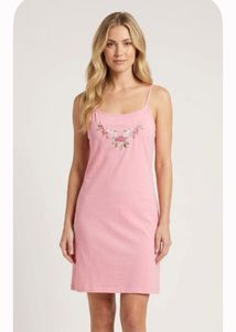 Cute Pink Slip Dress