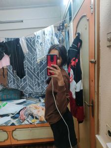 Brown 'Nicest' Long Sleeve Tee