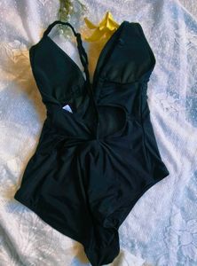 Chic Black One Piece Swimsuit