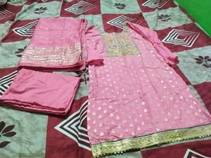 Embellished Pink suit