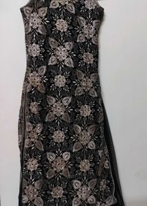 Party Wear Gown With Jacket