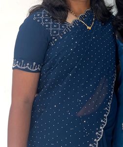 Party wear Saree And Blouse