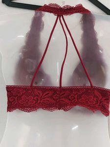 Beautiful Red Lace Bralette