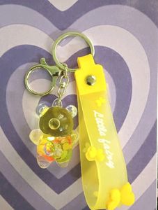 💛Cute Yellow Colour Teddy Bear Keychain 🧸