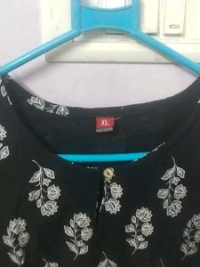 Black Short Kurti
