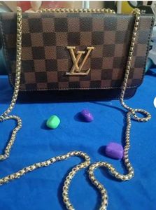 Checkered Crossbody Bag