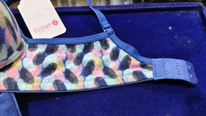Comfortable Printed  push up full coverage Bra