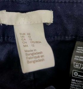 H&amp;M Blue Denim Shorts