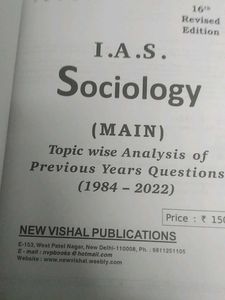 Sociology for Civil Services Main Exam