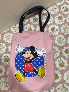 Pink Tote Bag