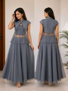 Elegant Grey dress