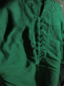 Elegant Green Kurta Set with Dupatta|Lmited offer