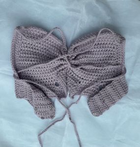 Crochet Butterfly/fairy Top