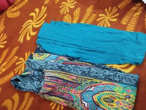 Stiched Kurti With Leging