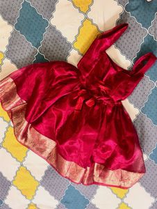 Red &amp; Gold women Dress