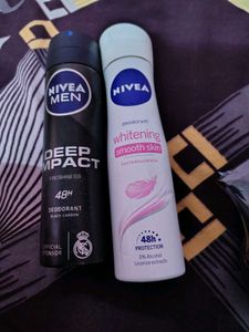 Nivea Men & Women Deodorant Set