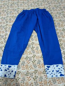 Beautiful pocket trouser kurta set with dupatta